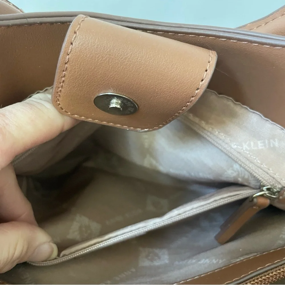 Anne Klein Tan Crossbody Bag